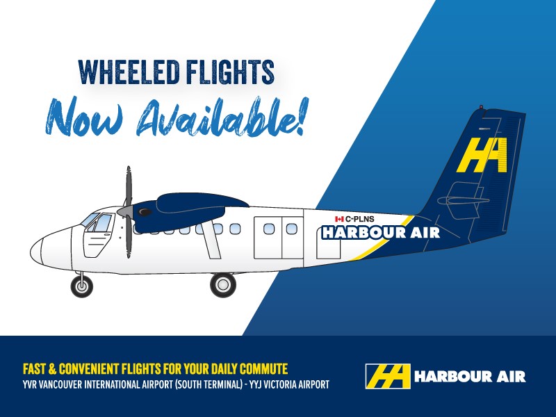 Harbour Air Rolls Out New Wheeled Flight Service